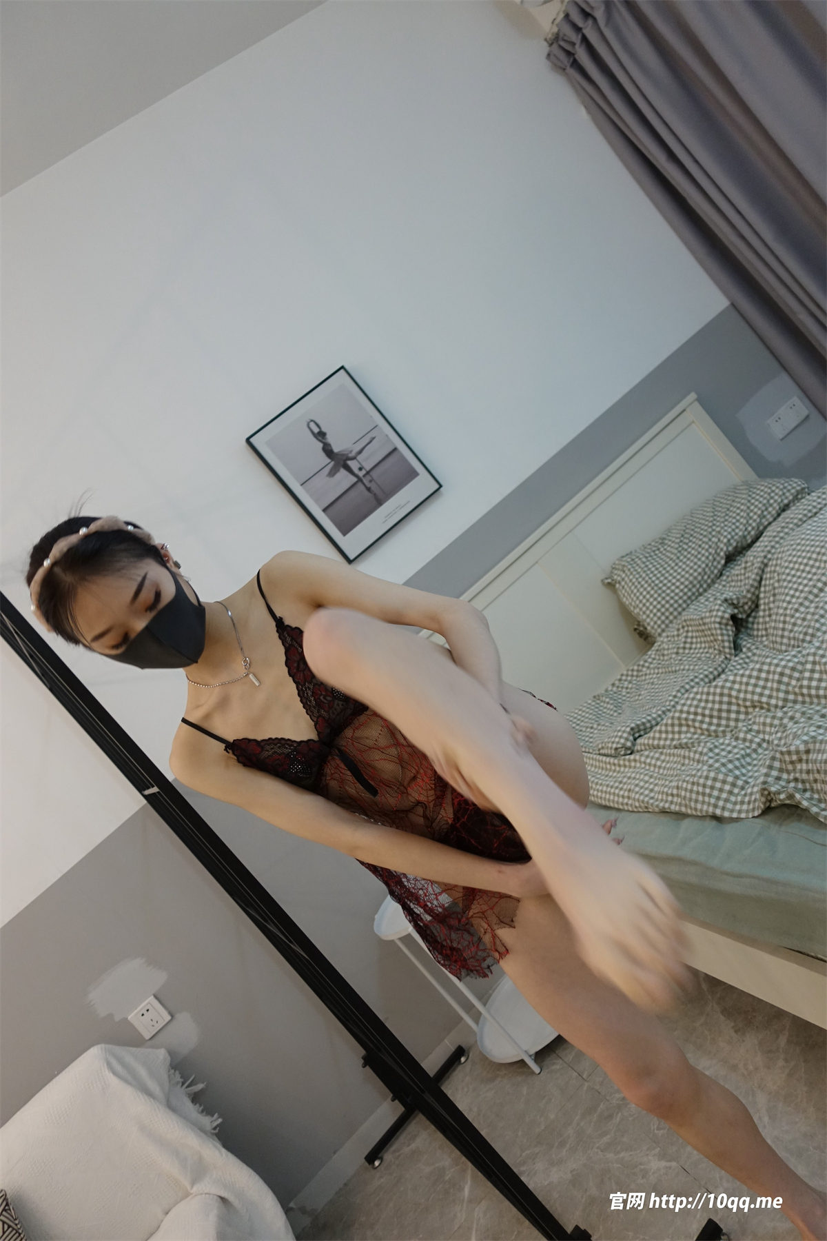 rosi口罩美女写真